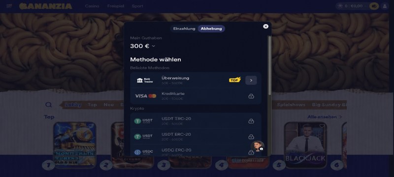 Gewinne auszahlen vom Paysafecard Casino